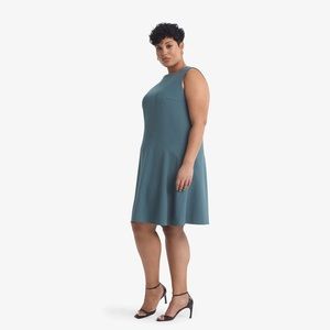 NWT MM. Lafleur Pauline Sea Glass A Line Dress 2X Z296-53